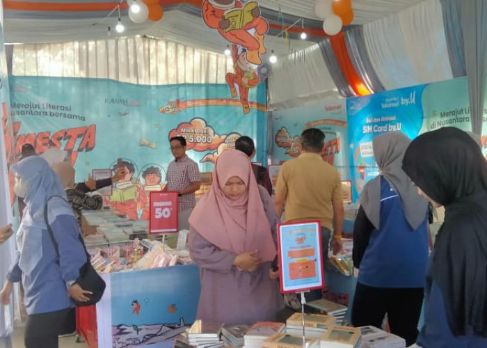 Bazar Buku Diskon 90 Persen! Gramedia Gelora Indah Purwokerto Rayakan Satu Tahun Hadirkan 