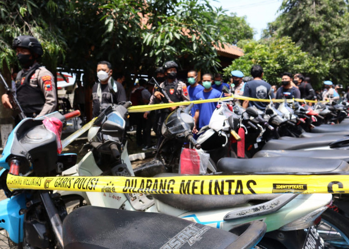 5 Kasus yang Komplotan Curanmor di Banyumas, Kendaraan Curian Dijual ke Wilayah Jawa Barat