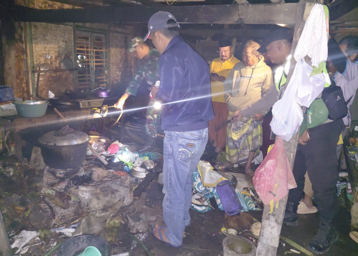 Gas Bocor, Dapur Rumah Warga Desa Arjowinangun Terbakar