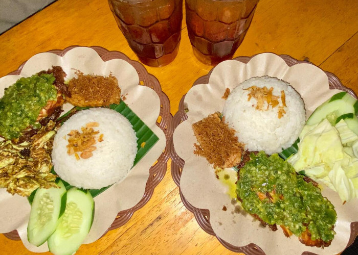 Makan Kenyang Tanpa Mahal di Ayam Penyet Sambel Ijo Ngapak Purwokerto
