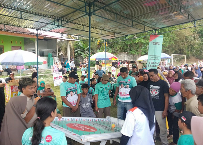 Berbagi Kebahagiaan, Fahmi-Dimas Gencarkan Lomba Rakyat dan Mancing Bareng