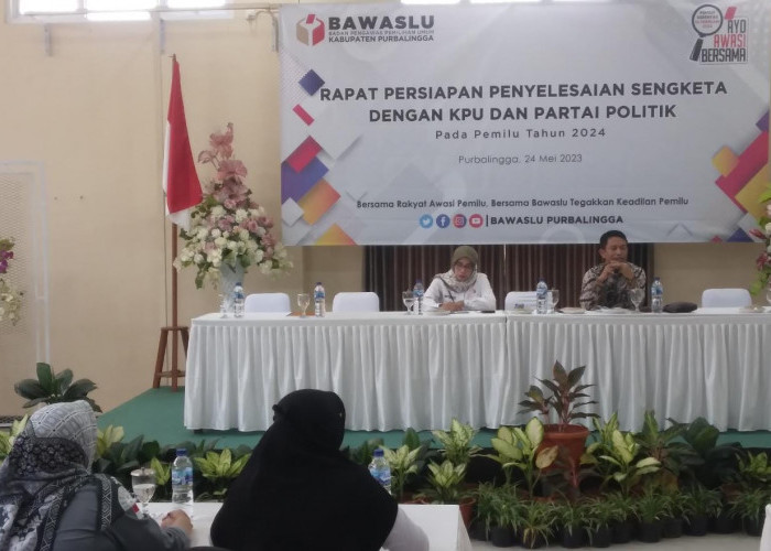 Rapat Persiapan Penyelesaian Sengketa Pemilu, Bawaslu Ingatkan Bacaleg yang Berstatus Kades Aktif