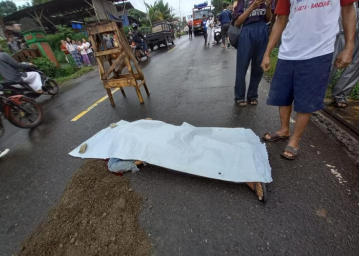 Tabrakan di Jalan Raya Cilongok - Karanglewas, Satu Orang Meninggal Dunia 