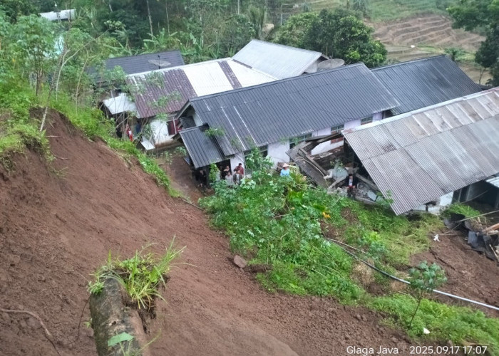 Bencana Tanah Longsor Susulan Kembali Terjadi di Desa Sirau, Satu Rumah Rusak Parah