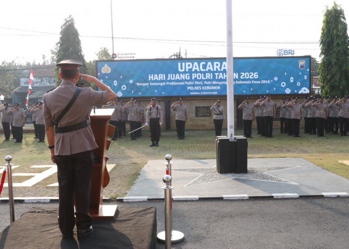 Polres Kebumen Peringati Hari Juang Polri, Kenang Proklamasi Polisi 1945