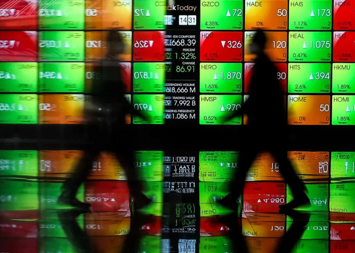 Saham COIN dan FUTR Menguat Saat IHSG Naik ke Level 7.560