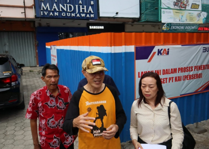 Area Parkir Ruko Hijab Ivan Gunawan dan Samsung di Purwokerto Dipagar PT KAI, Ini Kasus Lengkapnya
