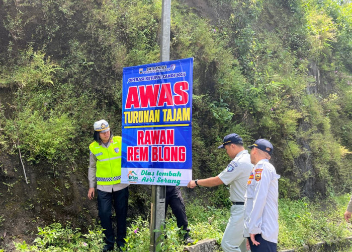 Sambut Mudik Lebaran 2026, Polisi Pasang 30 Imbauan di Jalur Rawan Purbalingga