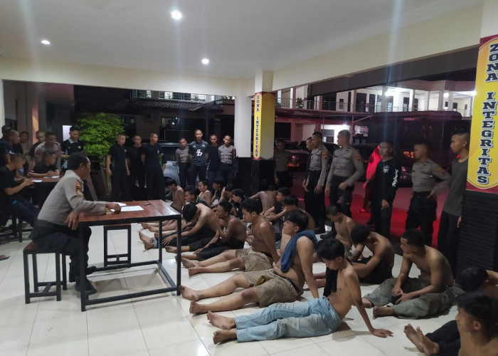 Lagi, 20 Remaja di Cilacap Diamankan Saat Hendak Tawuran