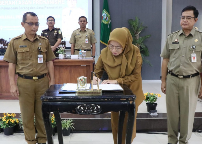 Banjarnegara Teguhkan Komitmen Bersama Cegah Korupsi dan Berantas Premanisme