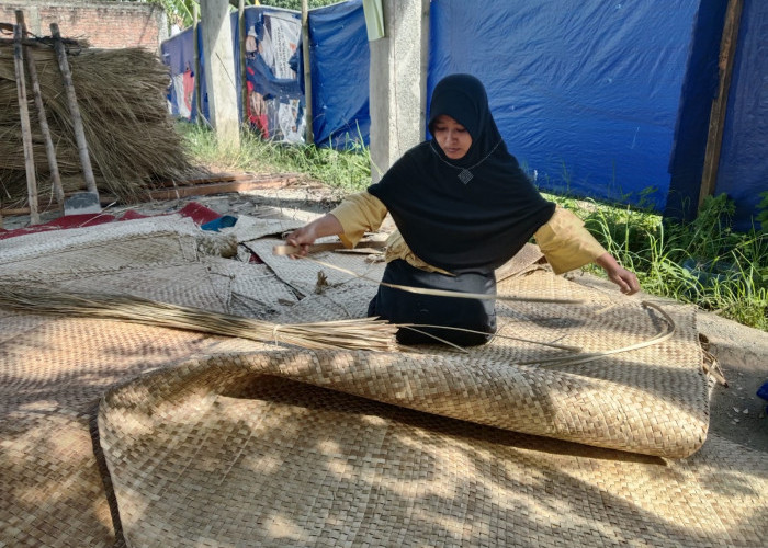 UMKM Kerajian Anyaman Daun Pandan Cilacap Tembus Pasar Internasioanal