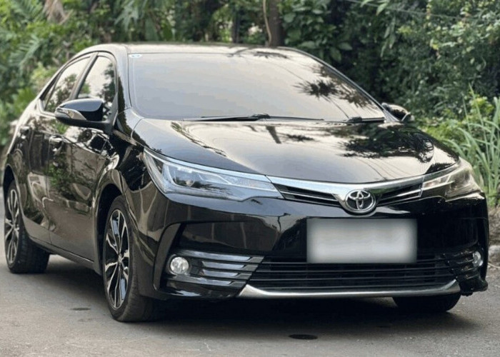 Cicilan Terjangkau! Kredit Toyota Corolla Altis 2018 Bekas via Mandiri Utama Finance Mulai Rp5 Jutaan/Bulan!