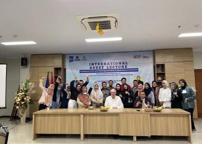Hadirkan Narasumber dari Belanda, Magister Manajemen FEB UMP Gelar International Guest Lecture