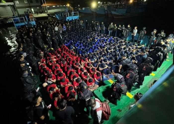 263 Napi Risiko Tinggi Dipindahkan ke Pulau Nusakambangan