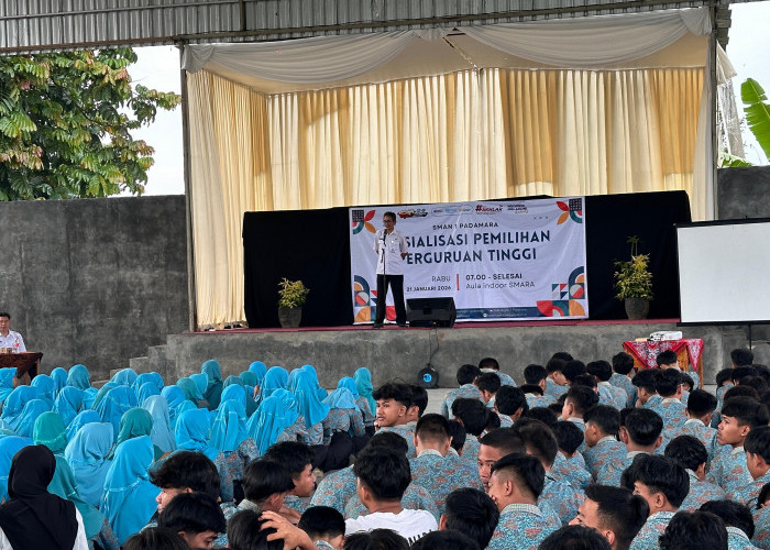 UT Purwokerto Ikuti Kegiatan Sosialisasi dan Promosi Perguruan Tinggi di SMA N 1 Padamara