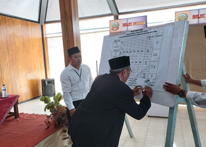 Hasil Pemilihan Kades PAW, Mantan Kepala Madrasah Pimpin Desa Kedungurang