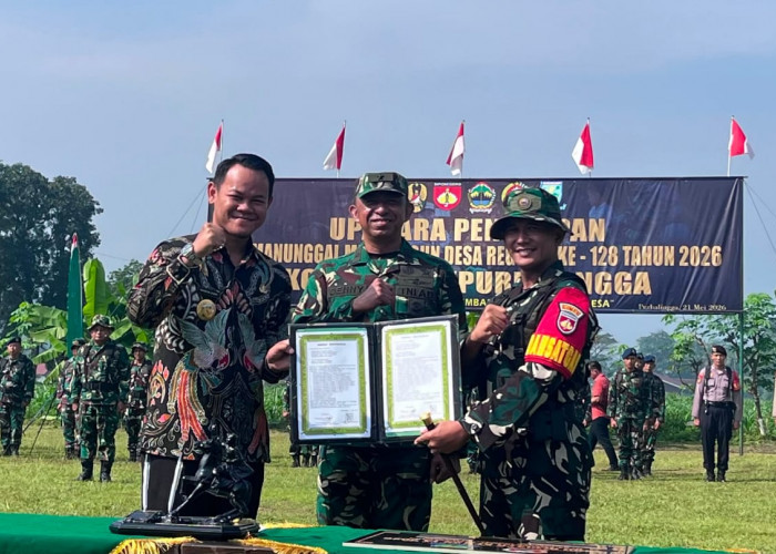 TMMD Reguler ke-128 Kodim Purbalingga Rampung, Infrastruktur Desa Krangean Kini Lebih Baik