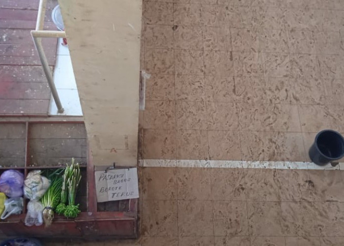  Sindiran di Pasar Sumpiuh, Tertulis Pasarku Bagus, Borot Terus