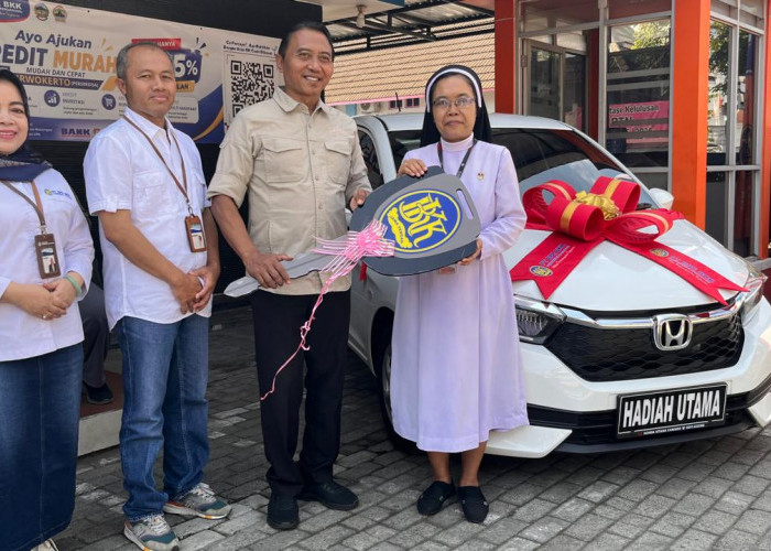 PT BPR BKK Purwokerto Serahkan Hadiah Gebyar Undian Gratis Berhadiah 2026