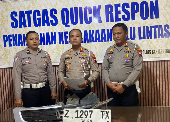 Pengemudi Tabrak lari di Banjarnegara Ditangkap Enam Jam Setelah Kejadian