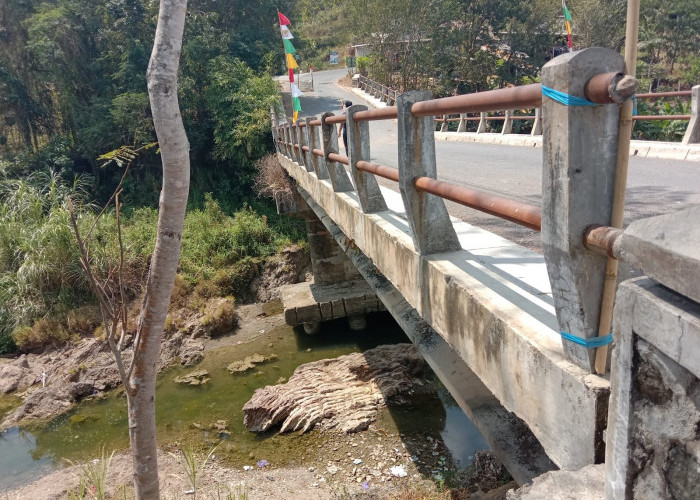 Patah, Jembatan Cacaban Butuh Perbaikan Segera