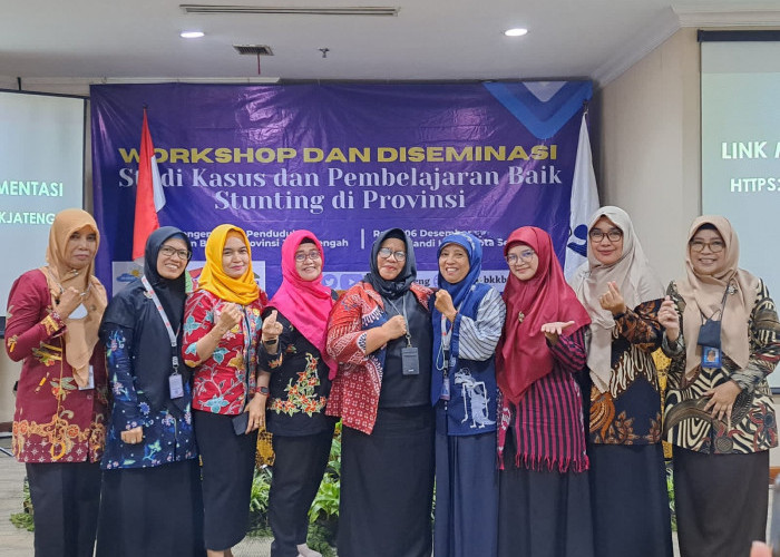 Workshop dan Desiminasi Studi Kasus dan Pembelajaran Baik Stunting : Kajian Policy Brief BKKBN Propinsi Jateng