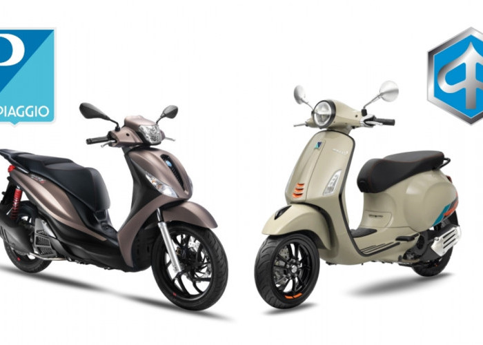 Serupa Tapi Tak Sama: Inilah 5 Perbedaan Motor Matic Piaggio dan Vespa