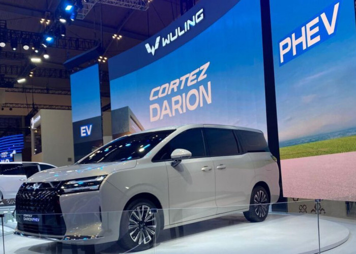 Wuling Cortez Darion PHEV Tampil Menawan di GIIAS 2025, Mobil Masa Depan yang Siap Temani Keluarga Indonesia!