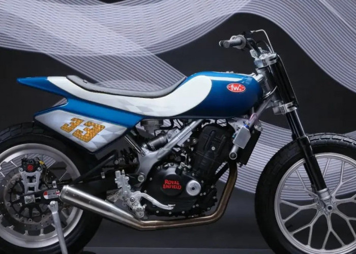 Royal Enfield Groove FT 450 yang Menawan Curi Perhatian di Custom War 2025