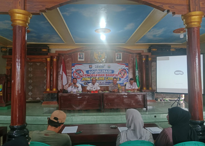 Judi Online Bikin Resah Warga, Pemdes Jetis Cilacap Gelar Sosialisasi Dampak Judol