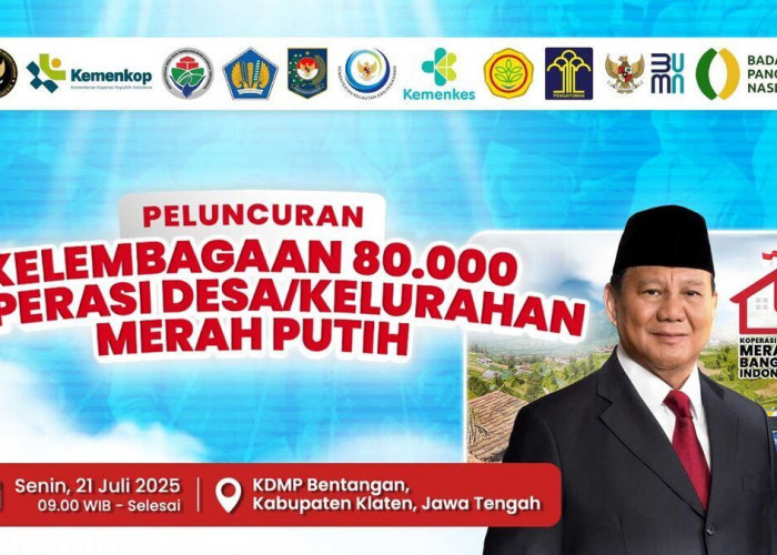 Koperasi Desa Merah Putih Siap Diluncurkan Bulan Ini