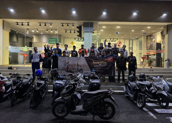Astra Motor Yogyakarta Perkuat Solidaritas Komunitas Lewat Kopdar Safety With Honda BeAT