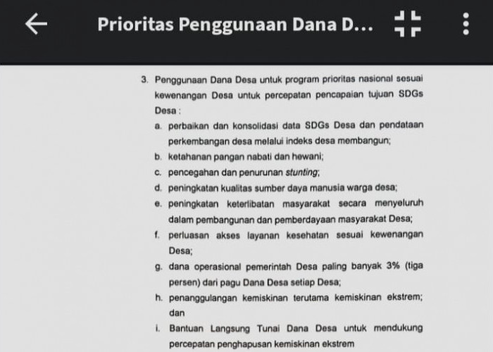 2023, Kembali Dianggarkan BLT Dana Desa