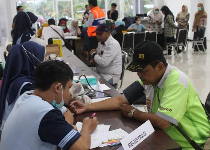 Cek 33 Orang di Terminal Bobotsari Purbalingga, Satu Sopir Dilarang Mengemudi karena Gula Darah 492