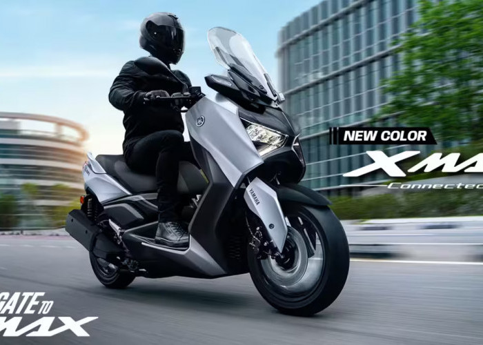 Spesifikasi Motor Yamaha Xmax, Tenaga Super Ekstra Sat-Set