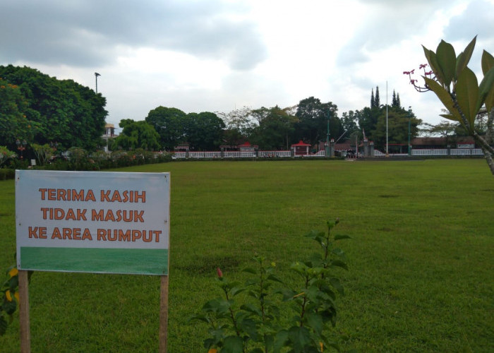 Alun-alun Purwokerto Jadi Tempat Upacara Pengibaran Bendera HUT ke 77 RI 