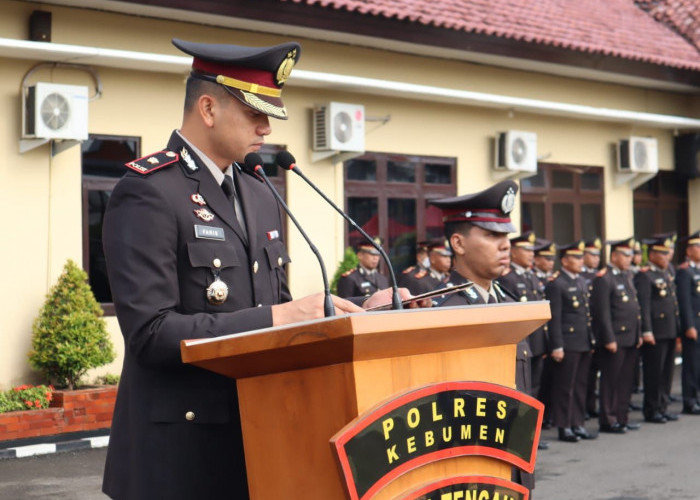 Polres Tekankan Nilai Kebangsaan Bagi Anggota