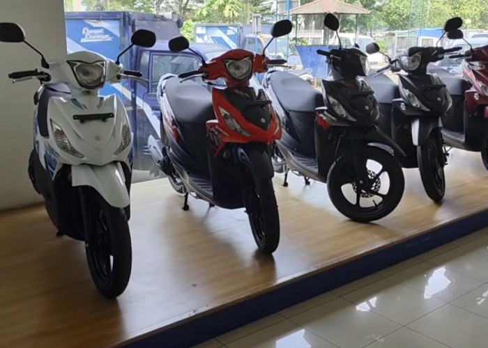 Kredit Motor Matic Suzuki Address Standard di Adira Cuma Modal Rp3 Jutaan, Segini Cicilannya