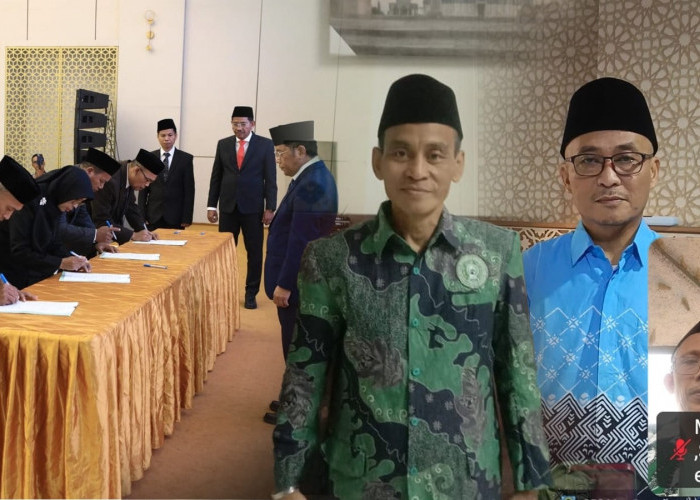 4 Kepala KUA Kebumen Dilantik Saat Melaksanakan Ibadah Haji  