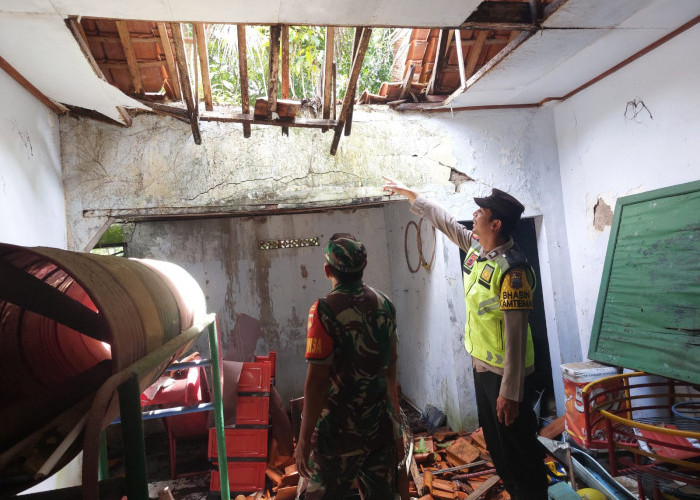 Hujan Deras dan Angin Kencang, SDN 1 Kritig Alami Kerusakan