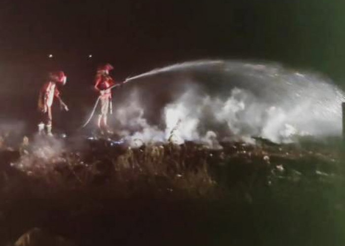 Lahan di Kawasan TPA di Gumilir Cilacap Terbakar, Penyebab Diduga karena Pembakaran Sampah 