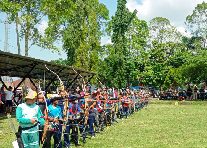 Ratusan Atlet Ikuti Popda Cabor Panahan 2023 di GOR Satria