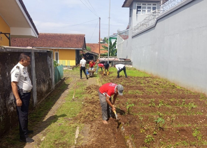 Kebun Produktif di Rutan Banjarnegara, Bekal Kemandirian Warga Binaan