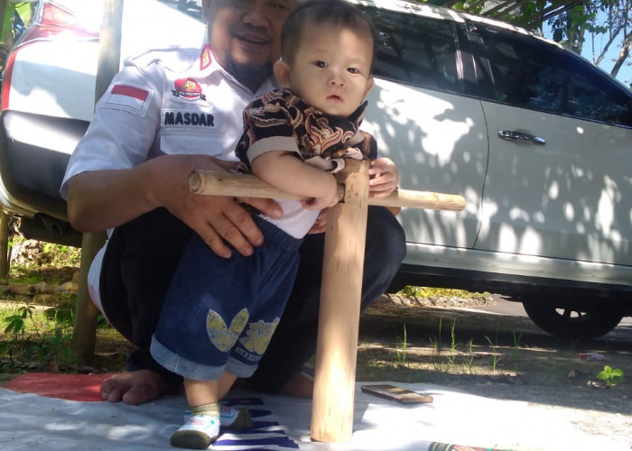  Langka, Kades Buniayu Lestarikan Baby Walker Tradisional dari Bambu