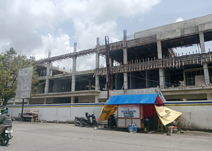 Pembangunan Pasar Kroya Mandek, Pedagang Berharap Pembangunan Segera Dimulai Lagi