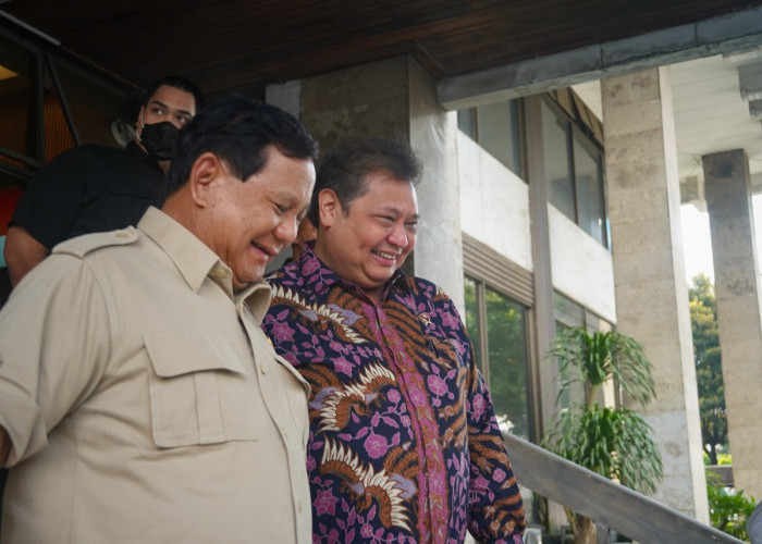 Saat Menko Airlangga Terima Menhan Prabowo, Ini Pembicaraan yang Dibahas   