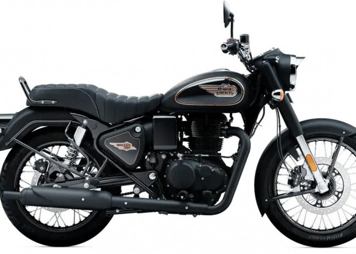 Royal Enfield Bullet 350 Black Gold, Motor Klasik Gagah dengan Sentuhan Mewah yang Bikin Mata Terpana