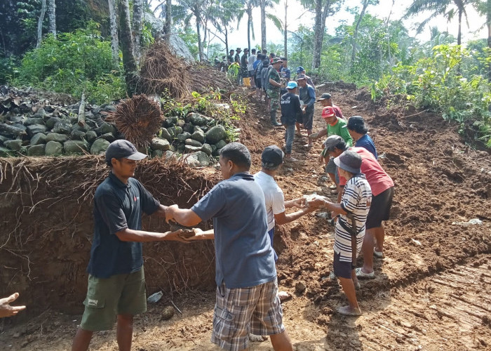 TMMD ke-128 Kodim Purbalingga Kebut Infrastruktur, Jalan dan Jembatan Krangean Hampir Rampung