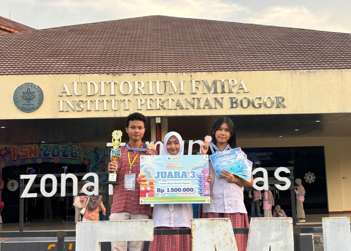 Inovasi Patch Herbal Berbasis Jahe, Tiga Siswa SMAN 2 Cilacap Raih Juara 3 LKIP IPB 2026