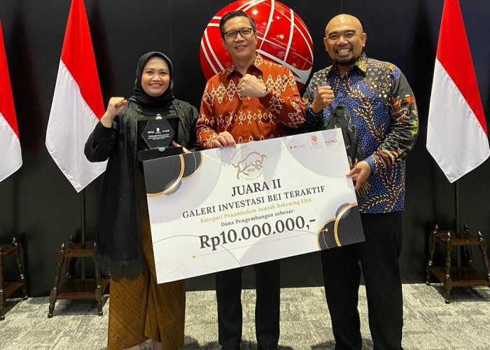 Galeri Investasi Syariah BEI FEB UMP Raih Juara 2 di GI Awards BEI 2022